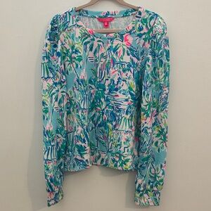 NWT Lilly Pulitzer Jansen Long Sleeve Sweatshirt - Size L